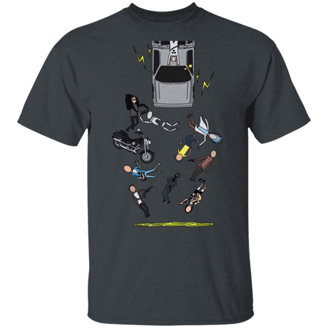T-Shirts Dark Heather / S Inter-Dimensional Time Travel T-Shirt