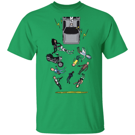T-Shirts Irish Green / S Inter-Dimensional Time Travel T-Shirt