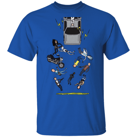 T-Shirts Royal / S Inter-Dimensional Time Travel T-Shirt