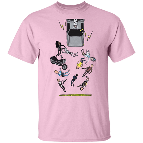 T-Shirts Light Pink / YXS Inter-Dimensional Time Travel Youth T-Shirt