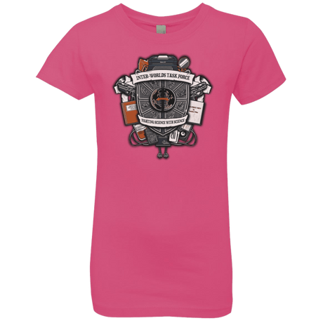 T-Shirts Hot Pink / YXS Inter Worlds Task Force Girls Premium T-Shirt