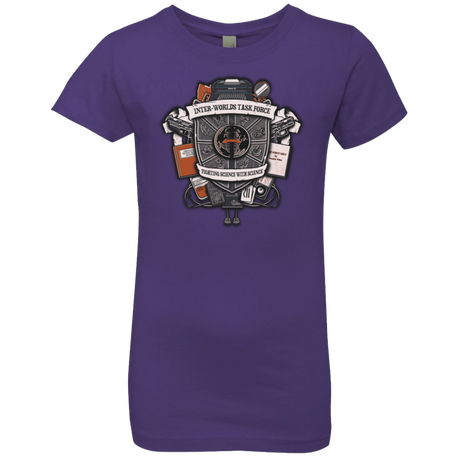 T-Shirts Purple Rush / YXS Inter Worlds Task Force Girls Premium T-Shirt