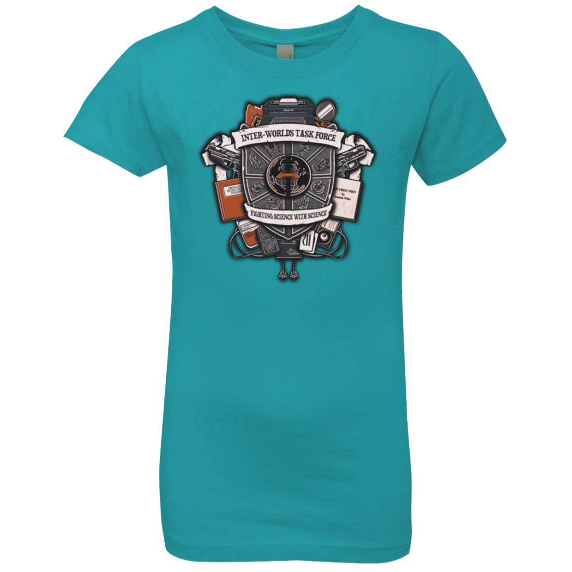 T-Shirts Tahiti Blue / YXS Inter Worlds Task Force Girls Premium T-Shirt