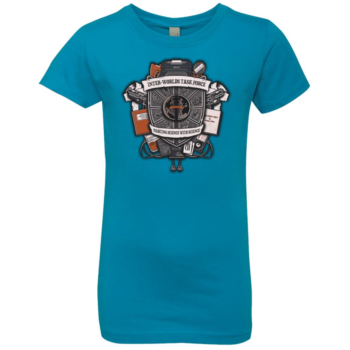 T-Shirts Turquoise / YXS Inter Worlds Task Force Girls Premium T-Shirt