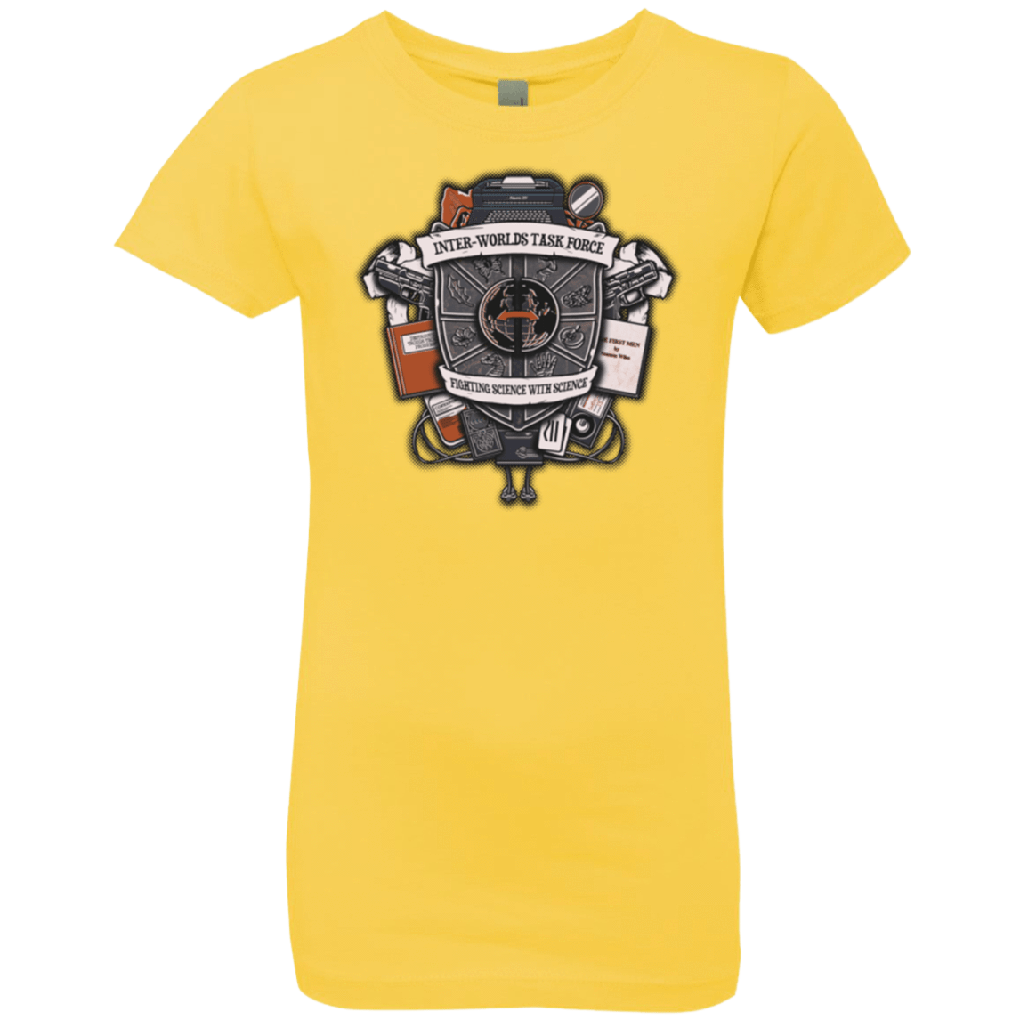 T-Shirts Vibrant Yellow / YXS Inter Worlds Task Force Girls Premium T-Shirt