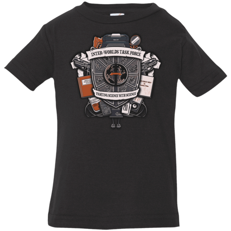 T-Shirts Black / 6 Months Inter Worlds Task Force Infant PremiumT-Shirt