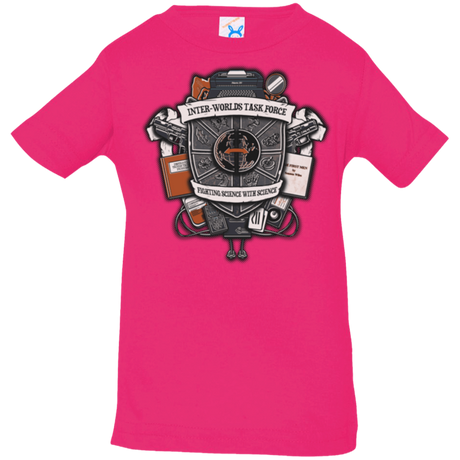 T-Shirts Hot Pink / 6 Months Inter Worlds Task Force Infant PremiumT-Shirt