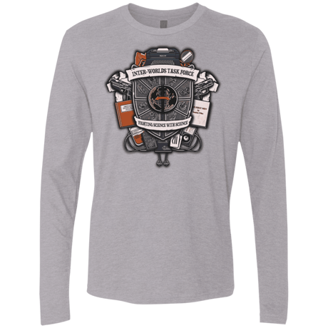 T-Shirts Heather Grey / Small Inter Worlds Task Force Men's Premium Long Sleeve