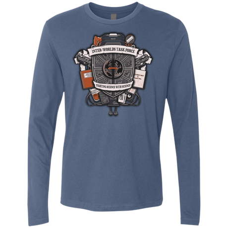 T-Shirts Indigo / Small Inter Worlds Task Force Men's Premium Long Sleeve