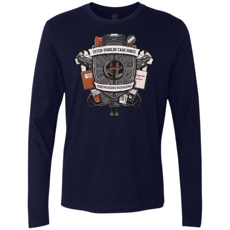 T-Shirts Midnight Navy / Small Inter Worlds Task Force Men's Premium Long Sleeve