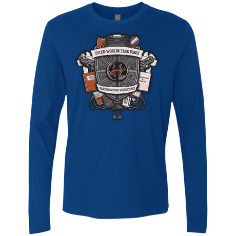 T-Shirts Royal / Small Inter Worlds Task Force Men's Premium Long Sleeve