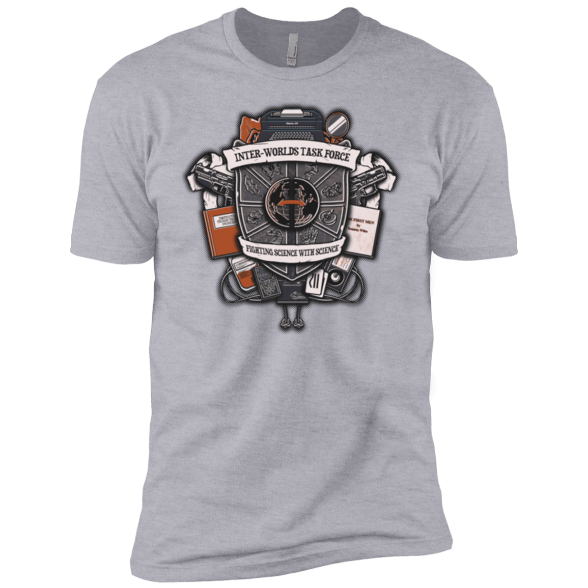 T-Shirts Heather Grey / X-Small Inter Worlds Task Force Men's Premium T-Shirt