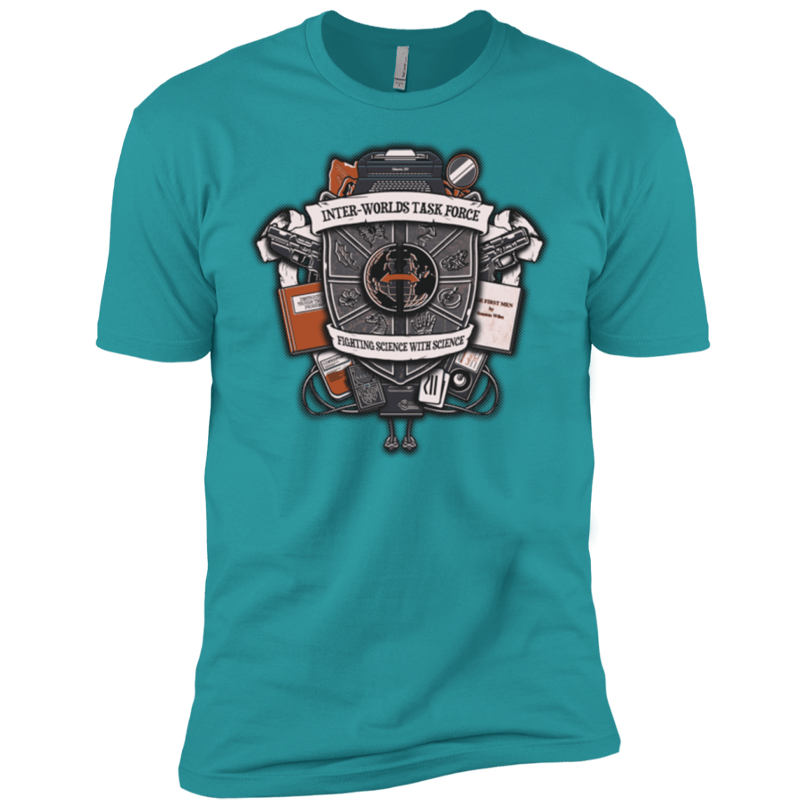 T-Shirts Tahiti Blue / X-Small Inter Worlds Task Force Men's Premium T-Shirt