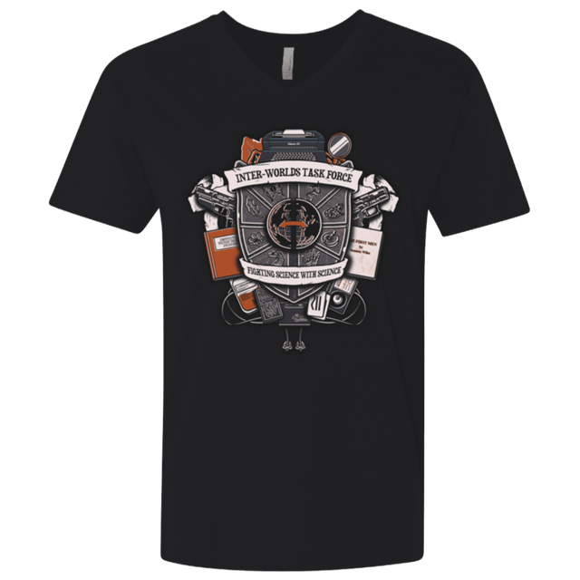 T-Shirts Black / X-Small Inter Worlds Task Force Men's Premium V-Neck