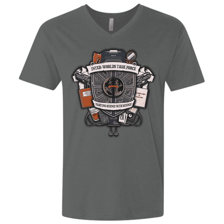 T-Shirts Heavy Metal / X-Small Inter Worlds Task Force Men's Premium V-Neck