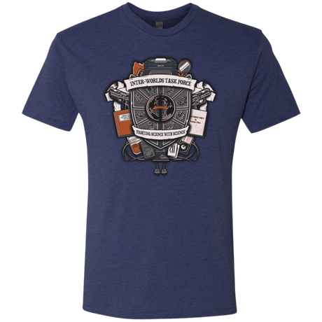 T-Shirts Vintage Navy / Small Inter Worlds Task Force Men's Triblend T-Shirt