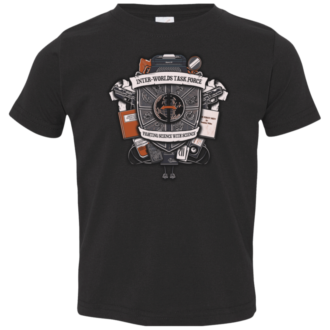 T-Shirts Black / 2T Inter Worlds Task Force Toddler Premium T-Shirt