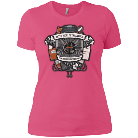T-Shirts Hot Pink / X-Small Inter Worlds Task Force Women's Premium T-Shirt