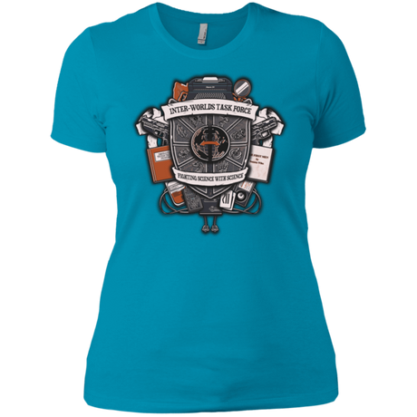 T-Shirts Turquoise / X-Small Inter Worlds Task Force Women's Premium T-Shirt