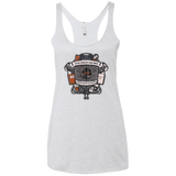 T-Shirts Heather White / X-Small Inter Worlds Task Force Women's Triblend Racerback Tank
