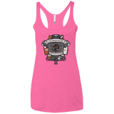 T-Shirts Vintage Pink / X-Small Inter Worlds Task Force Women's Triblend Racerback Tank