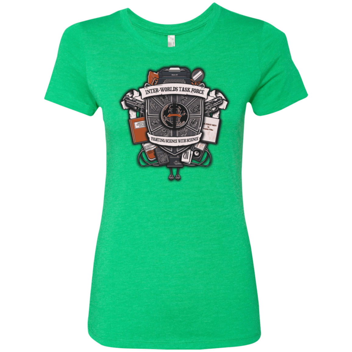T-Shirts Envy / Small Inter Worlds Task Force Women's Triblend T-Shirt
