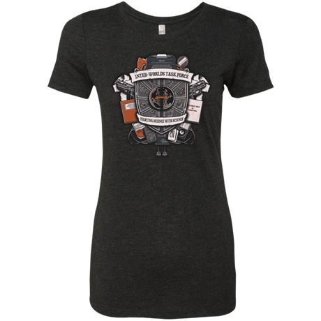 T-Shirts Vintage Black / Small Inter Worlds Task Force Women's Triblend T-Shirt