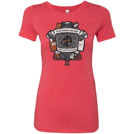 T-Shirts Vintage Red / Small Inter Worlds Task Force Women's Triblend T-Shirt