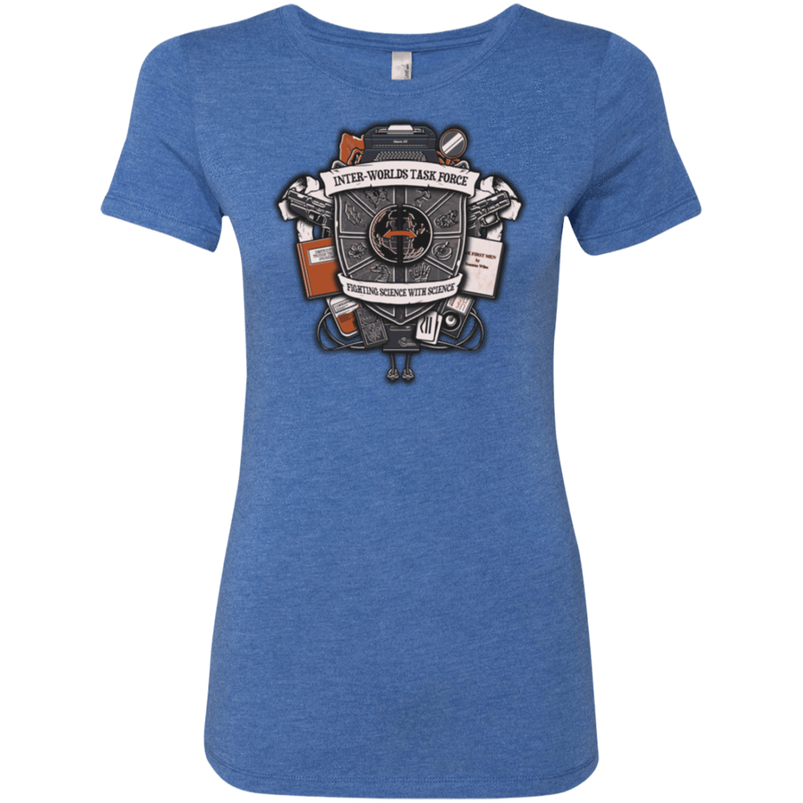 T-Shirts Vintage Royal / Small Inter Worlds Task Force Women's Triblend T-Shirt