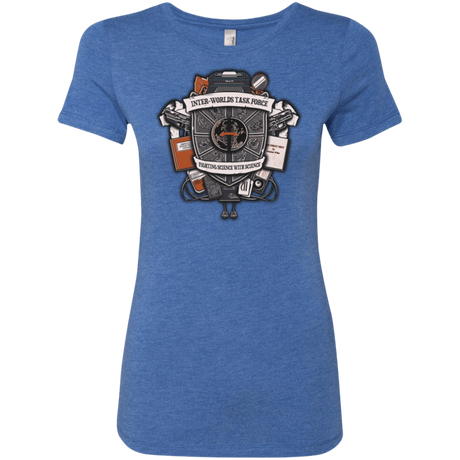 T-Shirts Vintage Royal / Small Inter Worlds Task Force Women's Triblend T-Shirt