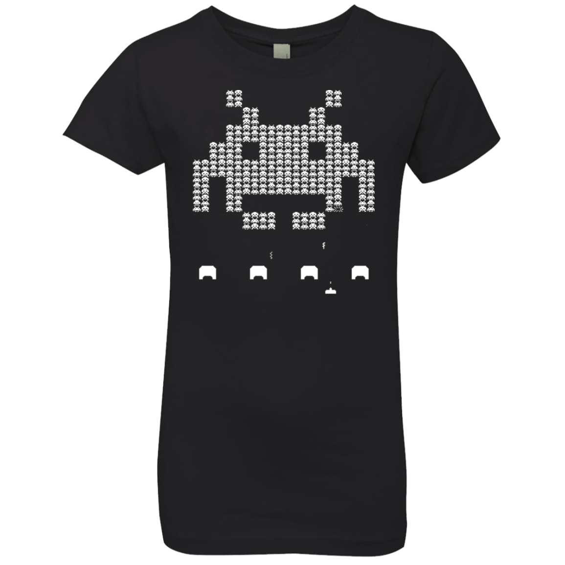 T-Shirts Black / YXS Invade Girls Premium T-Shirt