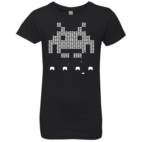 T-Shirts Black / YXS Invade Girls Premium T-Shirt
