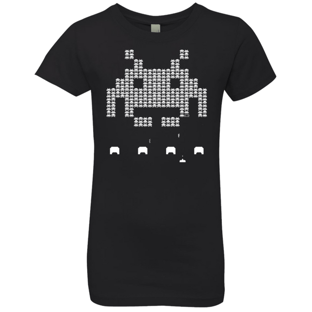 T-Shirts Black / YXS Invade Girls Premium T-Shirt