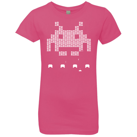T-Shirts Hot Pink / YXS Invade Girls Premium T-Shirt