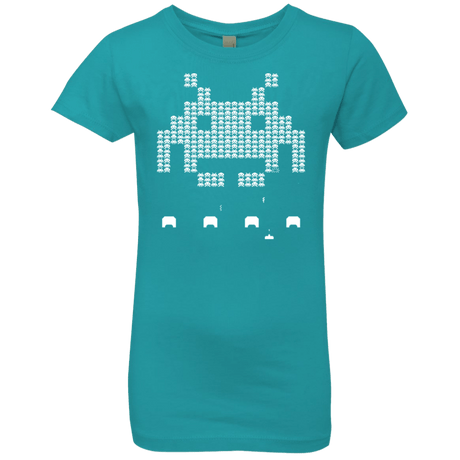 T-Shirts Tahiti Blue / YXS Invade Girls Premium T-Shirt