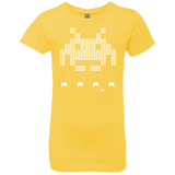 T-Shirts Vibrant Yellow / YXS Invade Girls Premium T-Shirt