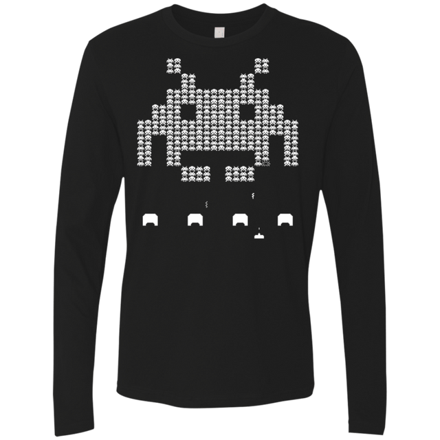T-Shirts Black / S Invade Men's Premium Long Sleeve