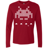 T-Shirts Cardinal / S Invade Men's Premium Long Sleeve