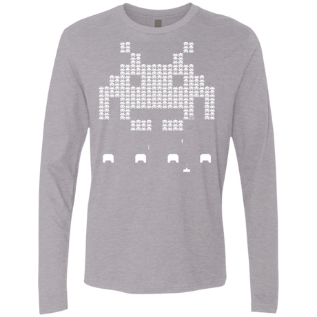 T-Shirts Heather Grey / S Invade Men's Premium Long Sleeve