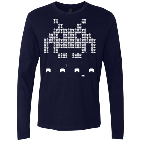 T-Shirts Midnight Navy / S Invade Men's Premium Long Sleeve
