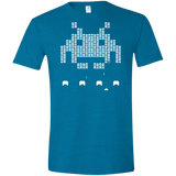 T-Shirts Antique Sapphire / S Invade Men's Semi-Fitted Softstyle