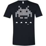 T-Shirts Black / X-Small Invade Men's Semi-Fitted Softstyle