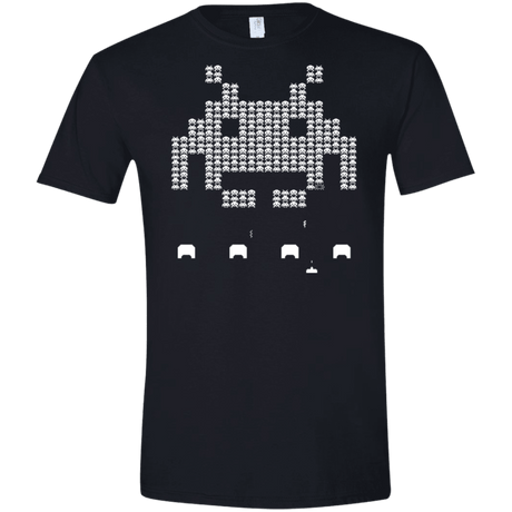 T-Shirts Black / X-Small Invade Men's Semi-Fitted Softstyle