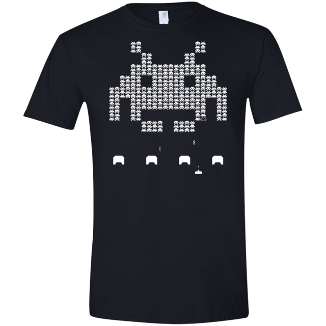 T-Shirts Black / X-Small Invade Men's Semi-Fitted Softstyle