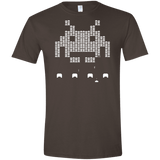 T-Shirts Dark Chocolate / S Invade Men's Semi-Fitted Softstyle