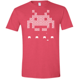 T-Shirts Heather Red / S Invade Men's Semi-Fitted Softstyle