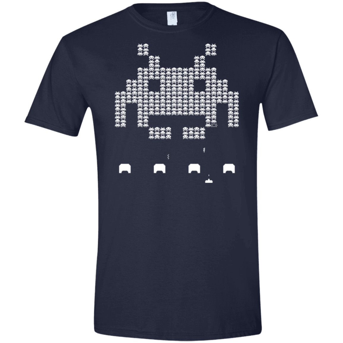 T-Shirts Navy / X-Small Invade Men's Semi-Fitted Softstyle