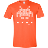 T-Shirts Orange / S Invade Men's Semi-Fitted Softstyle