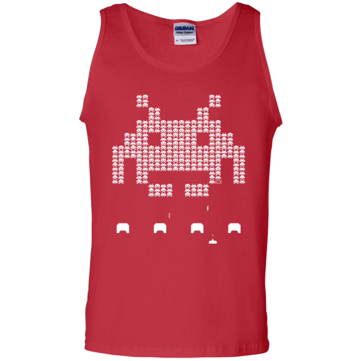 T-Shirts Red / S Invade Men's Tank Top