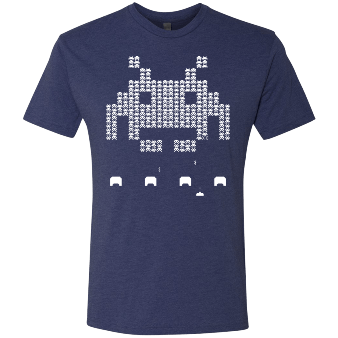 T-Shirts Vintage Navy / S Invade Men's Triblend T-Shirt